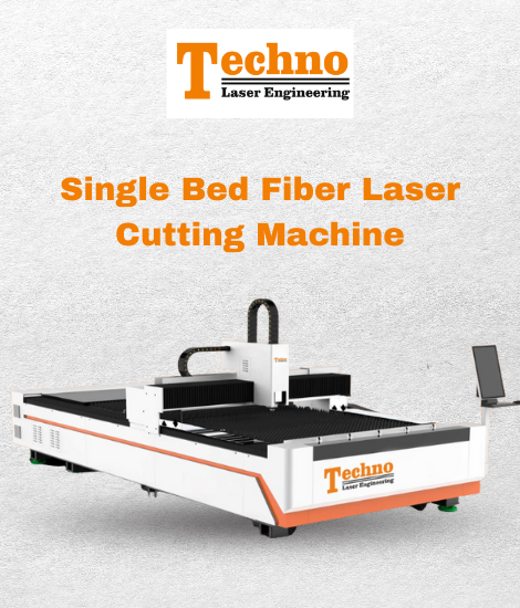 Single Bed Fiber Laser Cutting Machine